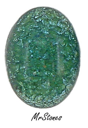 18x13mm (1685) Green Opal Oval Cabochon #2