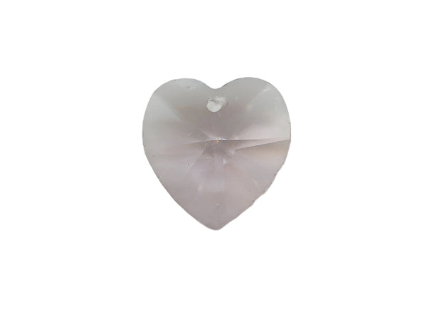 10.3x10mm (6202) Light Amethyst Swarovski Heart Dangle Pendant