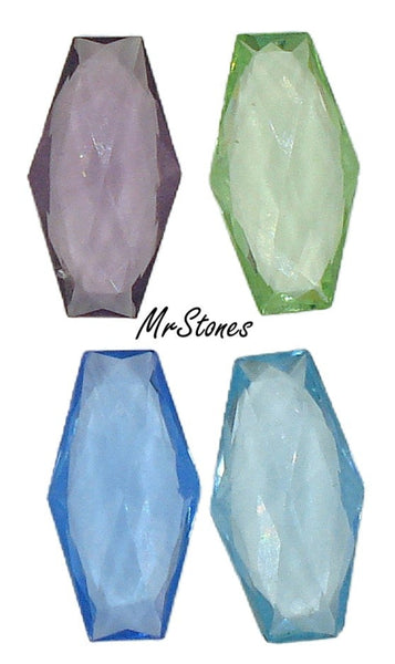 30x17mm (4570) Unfoiled Coffin Shape M/C