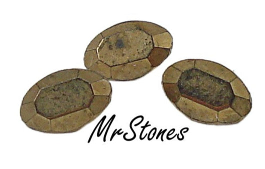 6x4mm (4100) Comet Ore Or 24kt Coating Oval Shape Swarovski KS Co. Art. 286