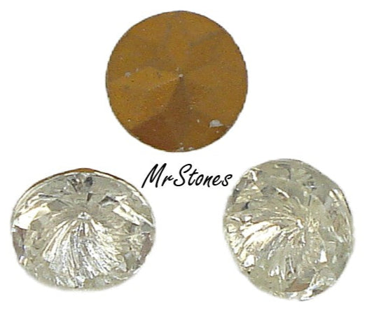 11.2mm (1213) (48ss) Crystal Inverted Fancy Cut Round Dentelle