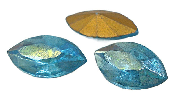 15x7mm (4200/2) TTC Czech Aqua AB Marquise Navette