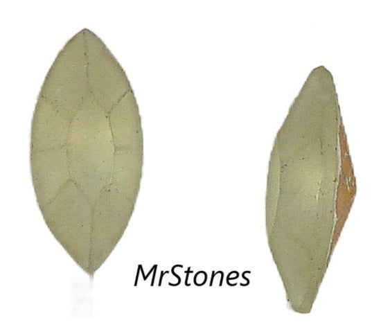 15x7mm (4200/2) Light Jonquil Frosted Matte Marquise Navette