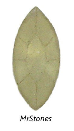 15x7mm (4200/2) Light Jonquil Frosted Matte Marquise Navette