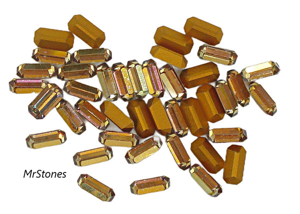 8x4mm (4600) Vitrail Medium Austria Cushion Octagon