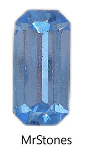 12x6mm (4600) M/C Light Sapphire Blue Cushion Octagon