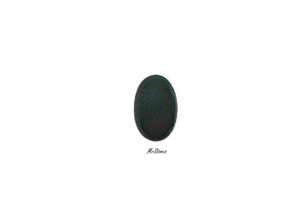 6x4mm (2195) Forest Green Oval Cabochon