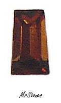 5x3x2.5mm (4700) (#17) Smoked Topaz Tapered Baguette