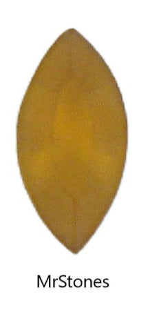 15x7mm (4200/2) Topaz Frosted Matte Marquise Navette