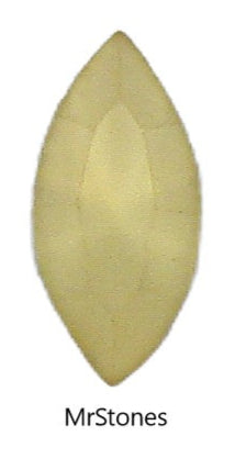 15x7mm (4200/2) Jonquil Frosted Matte Marquise Navette