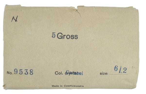 6x2mm (3932) Czech Cornelian Flatback Baguettes 4pk/$1.00