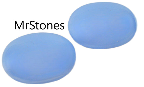 25x18mm (2195) Blue Moonstone Oval Cabochon