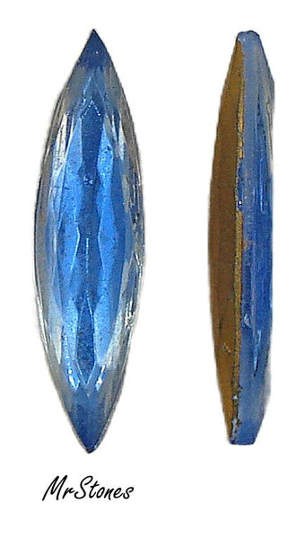 24x6mm (4200/2) TTC Bi Color Sapphire Crystal Marquise Navette