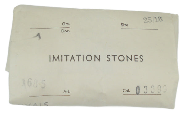 25x18mm (1685) Lapis Blue Copper Glitter Oval Cabochon Czech