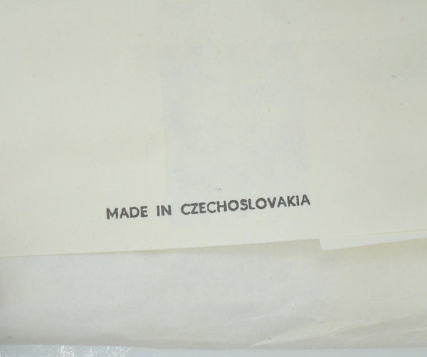 25x18mm (1685) Lapis Blue Copper Glitter Oval Cabochon Czech