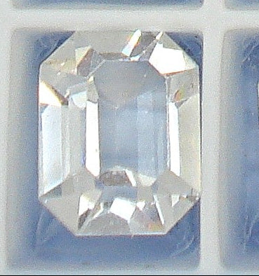 10x8mm (4600) Crystal Unfoiled Cushion Octagon