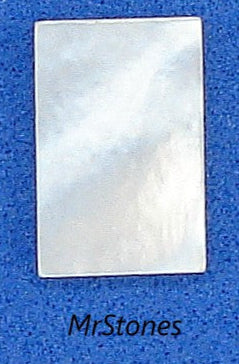 11x7x1.4mm Natural Mother of Pearl Cushion Flat Tile