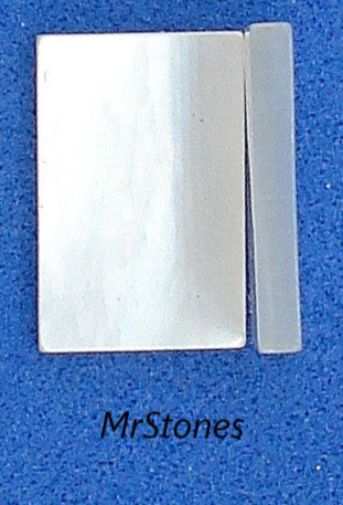 11x7x1.4mm Natural Mother of Pearl Cushion Flat Tile