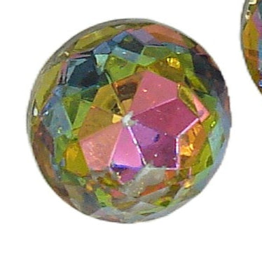 18mm (1200/2) (75ss) Vitrail Medium Czech Round Dentelle