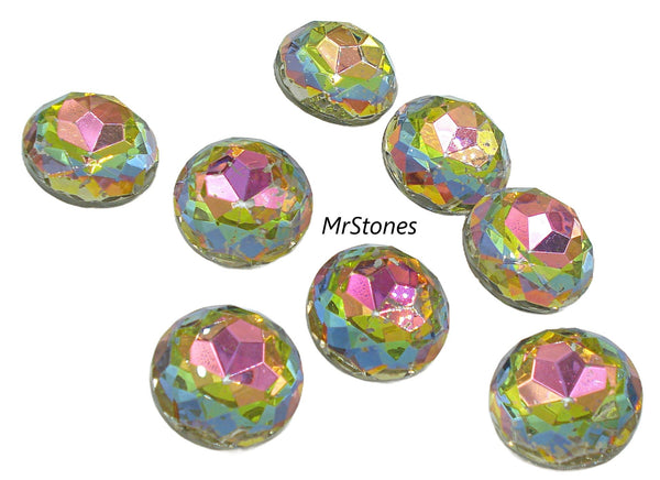 18mm (1200/2) (75ss) Vitrail Medium Czech Round Dentelle