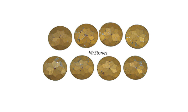 18mm (1200/2) (75ss) Vitrail Medium Czech Round Dentelle