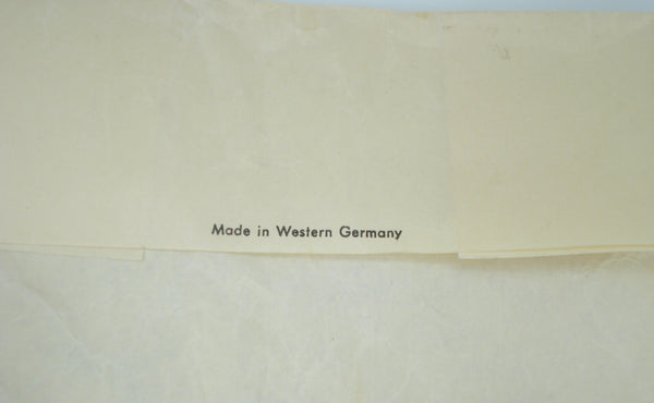 14x9mm (LEAF) Raspberry Color Flat Back Leaf Gold Foiled West Germany