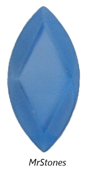 30x15mm (4202/2) Blue Moonstone Channel Cut Marquise Navette
