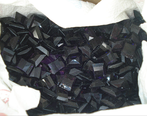 14x10mm (4521) Amethyst Unfoiled Special Cut Cushion Shape Pointed Back