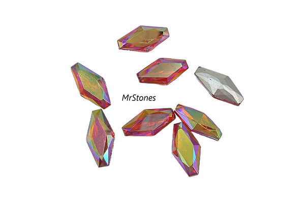 15x7mm (4750/2) Hyacinth AB Coffin Shape