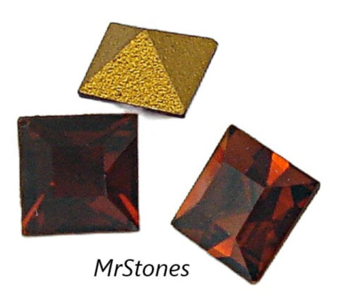 5mm (4400) Madeira Topaz Square Shape