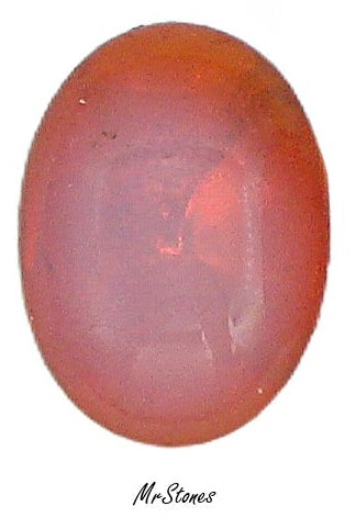 14x10mm (3188) Hyacinth Opal Orange Oval Buff Top Doublet
