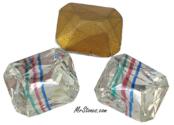 12x10mm (4626/2) TTC Iris Crystal Cushion Octagon