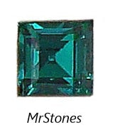 4.1mm (4410) Emerald Step Cut Square Shape Swarovski KS Co 110. 1pc or 100pcs