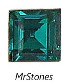 3.9mm (4410) Emerald Step Cut Square Shape 1pc or 100pcs Swarovski KS Co Art. 110