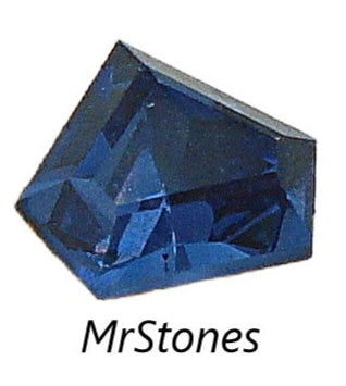 6x5mm (4847) Dark Sapphire Blue Pentagon Rare 170/I Swarovski Special Step Cut