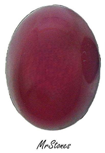 20x15mm (1685) Fuchsia Raspberry Moonstone Glass Stone