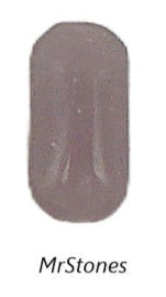 8x4mm (3436) Plum Purple Cushion Octagon Buff Top Doublet Japan 10pcs/$1.00