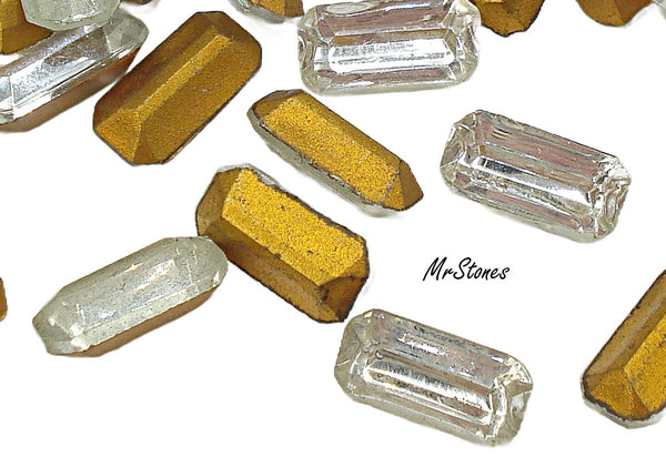 12x6mm (4600/2) TTC Crystal Cushion Octagon 4pk/$1.00