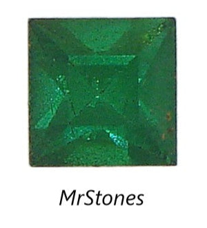 6mm (4400)  Emerald VI Square Shape K S Co. M/C
