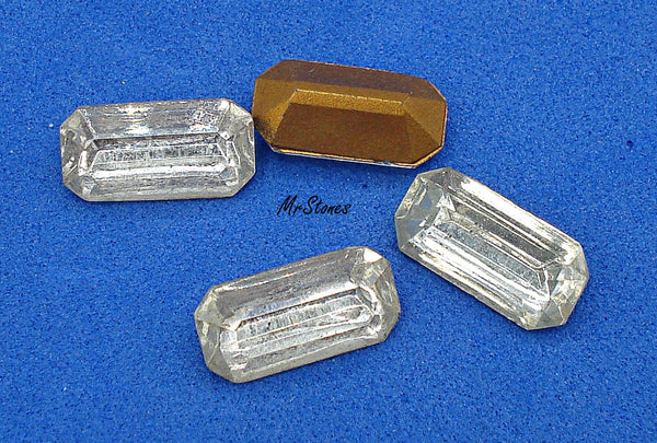 12x6mm (4600/2) TTC Crystal Cushion Octagon 4pk/$1.00