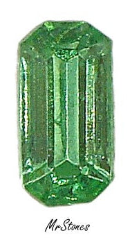 10x5mm (4600/2) TTC Peridot Green Cushion Octagon 4pk/$1.00