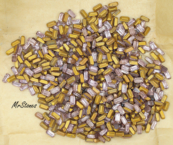 8x4mm (4600/2) TTC Light Amethyst Cushion Octagon West Germany
