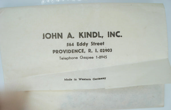 6x4mm (2135) Montana Sapphire Oval Flat Buff Top Cabochon West Germany