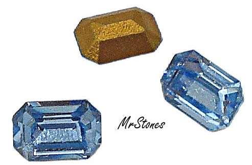 5x3.5mm (4600) Light Sapphire Blue Cushion Octagon Swar.