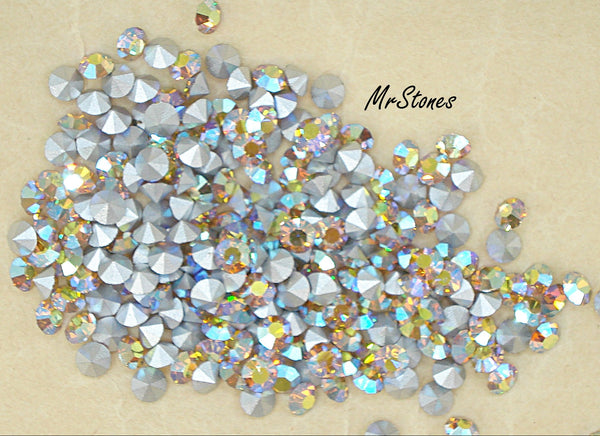 3.3mm (1100) (26pp) Light Topaz AB Round Chaton Swarovski DSW