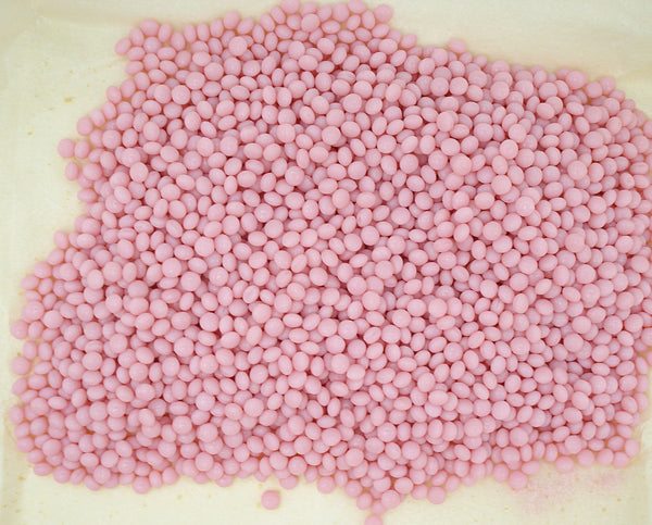 3.4mm (3190) (14ss) Opaque Pink Round Lentils West Germany 20 gross pkg/$9.95
