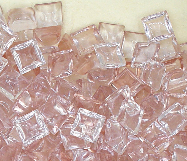 8mm (2062) Alexandrite Square Cabochon Unfoiled Flat Back West Germany