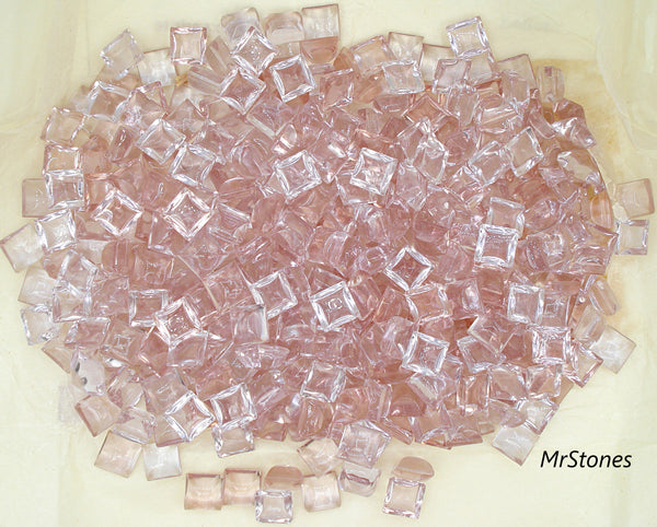 8mm (2062) Alexandrite Square Cabochon Unfoiled Flat Back West Germany