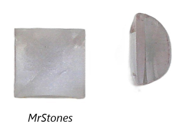 8mm (2062) Alexandrite Square Cabochon Unfoiled Flat Back West Germany