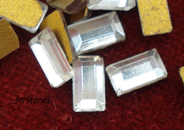 5x3mm (3932) Crystal Flatback Baguette Nice and Bright Swarovski D S W